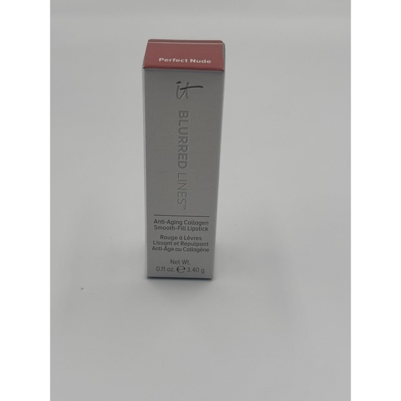 it cosmetics Other - IT Cosmetics Blurred Lines Anti-Aging Collagen Lipstick Perfect Nude 0.11oz New